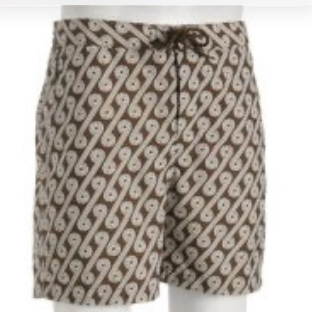 Men's Penguin brown retro swirl
volley. Swim Shorts 30